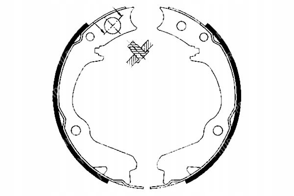 фото №2, Гальмівні колодки гальмівні subaru forester impreza legacy i