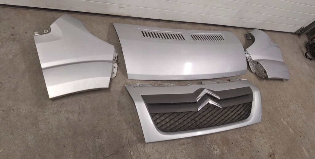 фото №1, Citroen jumper капот крила решітка радіатора