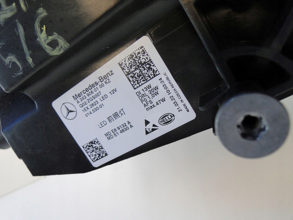 фото №12, Mercedes eqb x243 243 лампа передня ліва led