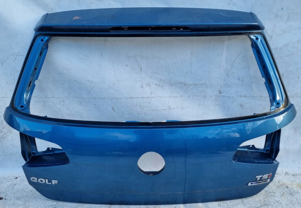фото №1, Крышка багажника задняя vw golf vii 5g 12-19 хэтчбек