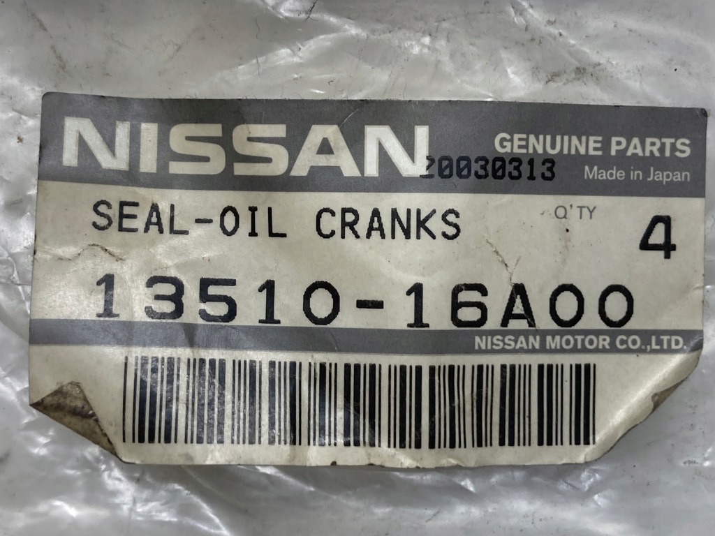 фото №5, Ущільнювач вала колінчастого 33x47x8 nissan оригінальний номер 13510-16a00
