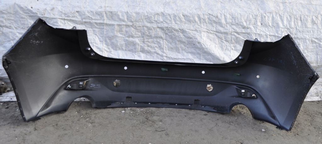 фото №7, Mazda iii hb бампер задня задній 13-16