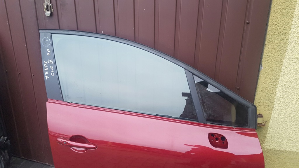 фото №3, Дверь правый перед renault clio iv tenpk