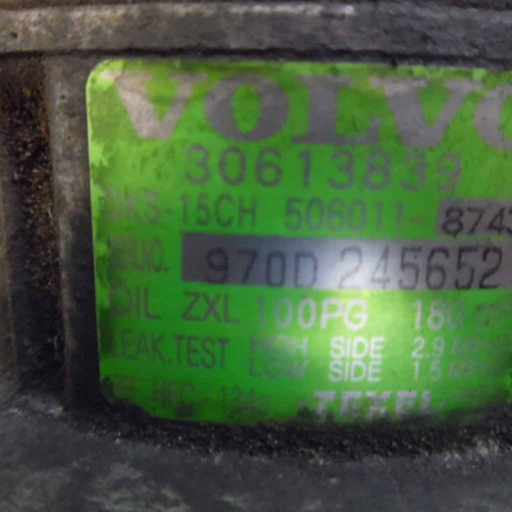 фото №1, Компресор кондиціонера volvo v70 30613839