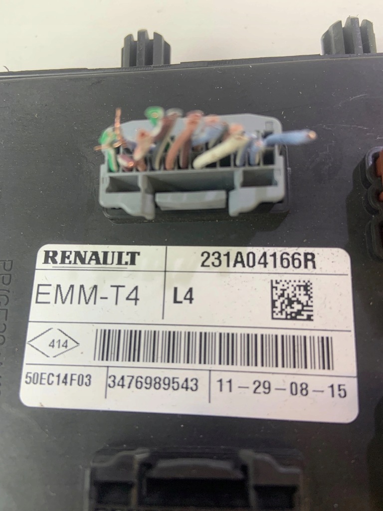фото №6, Блок управления модуль emm-t4 smart forfour ii renault twingo iii