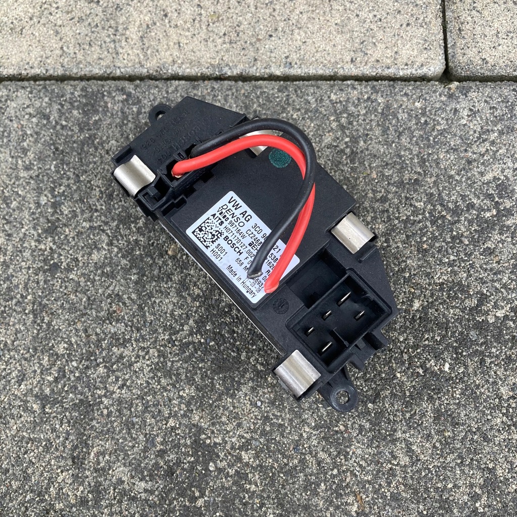 фото №1, Audi a3 lift 2011r резистор вентилятор резистор 3c0907521f