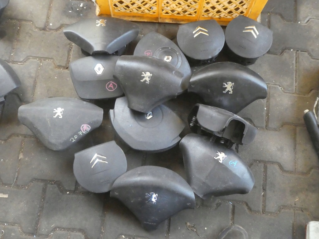 фото №5, Подушки безопасности воздушные подушка безопасности водителя hurt renault peugeot citroen