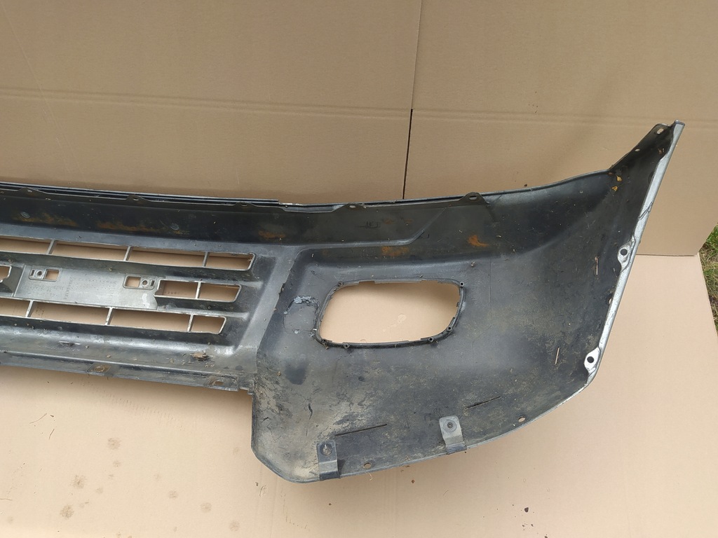 фото №10, Mitsubishi pajero 00-03 бампер передний