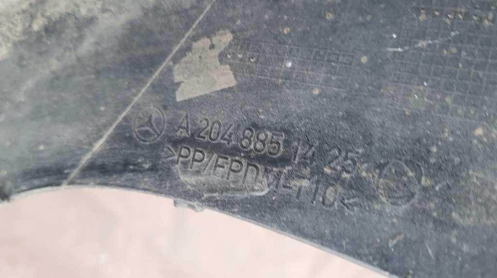 фото №13, Mercedes w204 x204 glk бампер передний перед a2048851425 / 6307