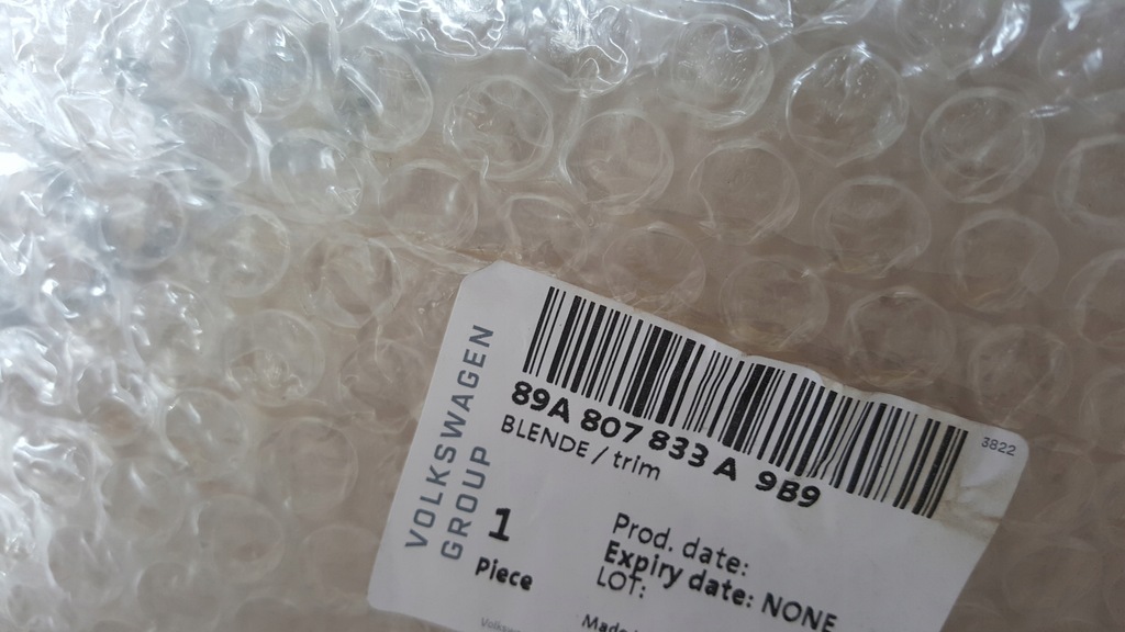 фото №14, Nowa оригінальна молдинг решітка бампера заднього audi q4 e-tron 89a807833a