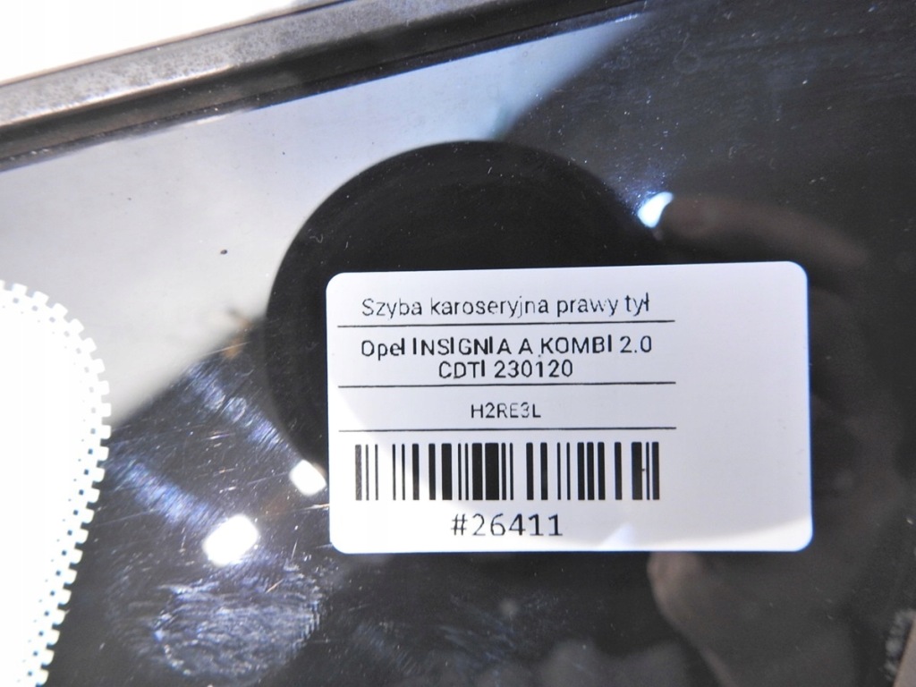 фото №5, Стекло кузовная правый задняя opel insignia a kombi