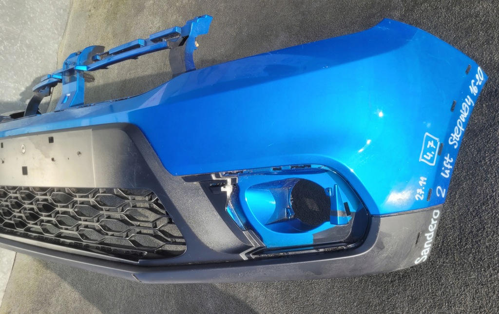 фото №9, Бампер передний dacia sandero ii stepway przed liftem 12-16 / lift 16-20