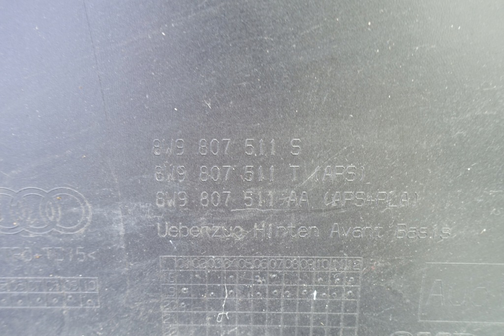 фото №14, Бампер задняя задний audi a4 b9 8w lift kombi s-line