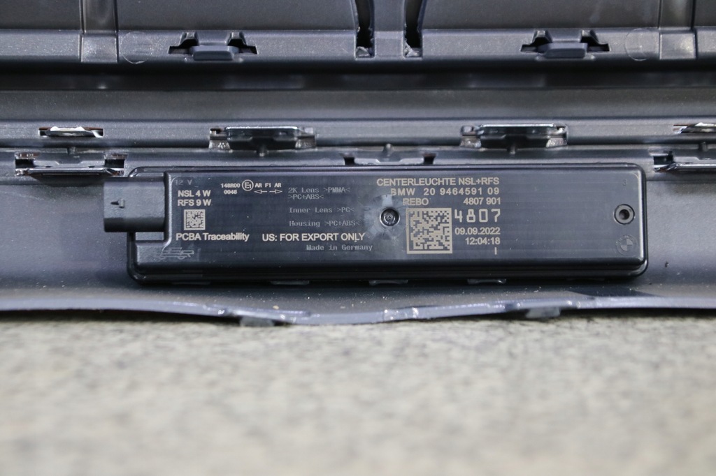 фото №14, Bmw 7 g70 бампер задняя задний 6xpdc цвет c55