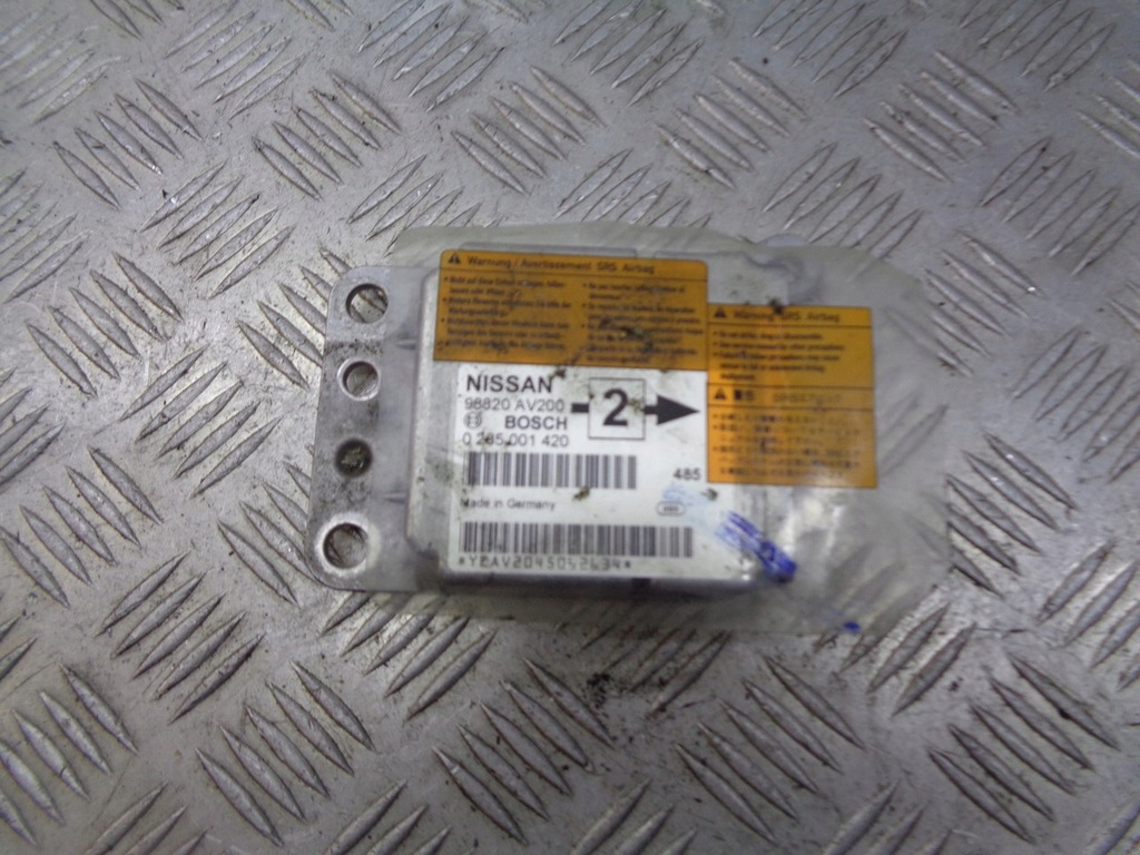 фото №1, Модуль подушка безпеки nissan primera p12 98820-av200