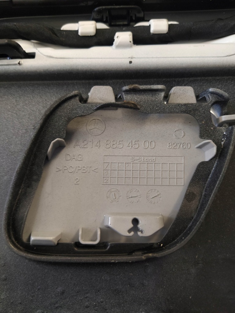 фото №16, Mercedes a214 w214 бампер задняя задний 6 pdc