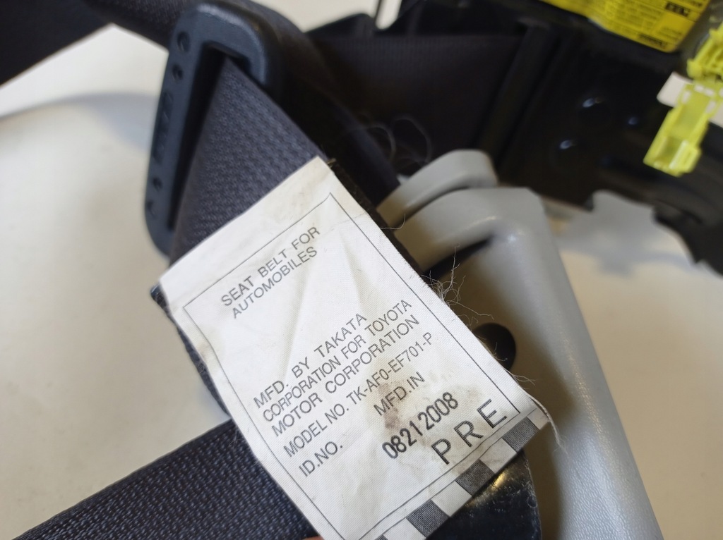 фото №7, Pas безпеки правий задня lexus is 250 0435028