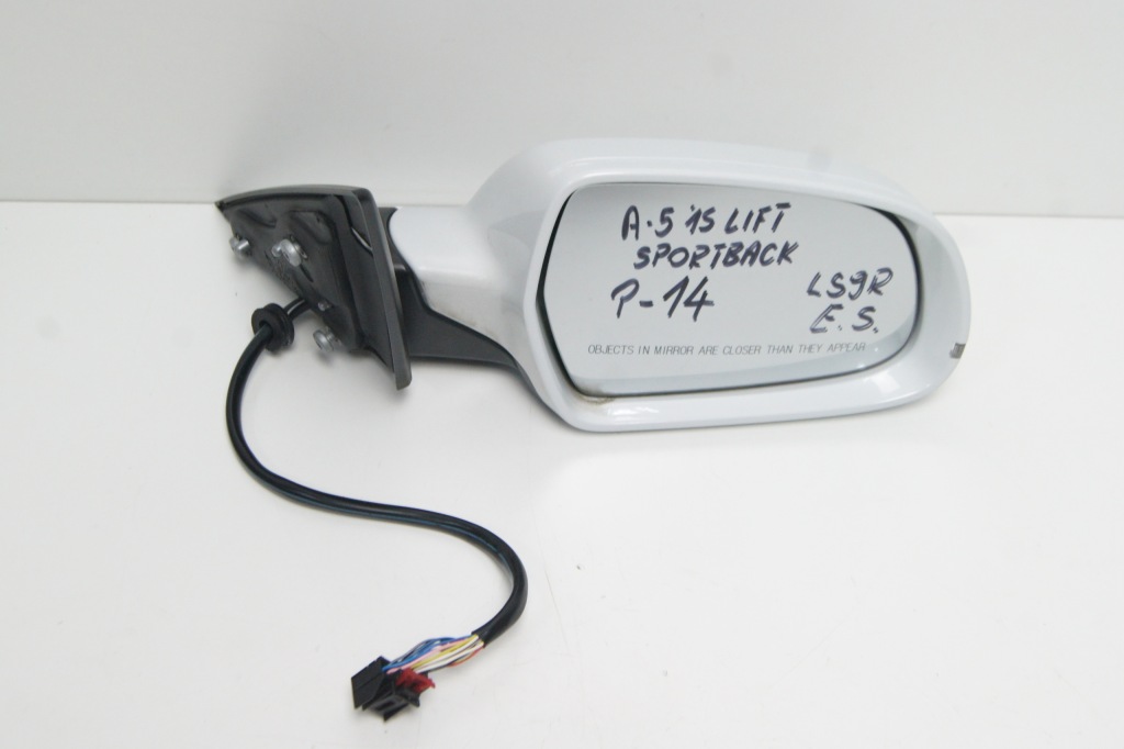 фото №1, Audi a5 ls9r 8t8 sportback зеркало правое 14 pin