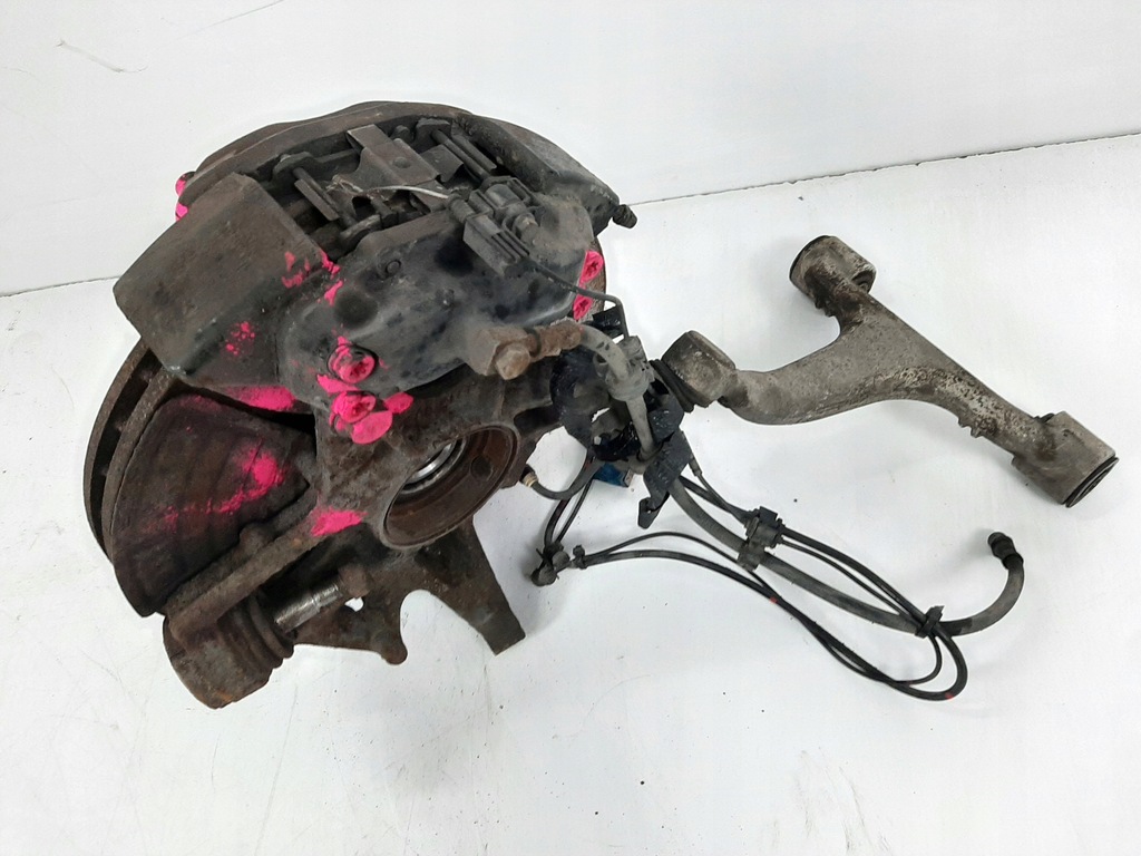 фото №12, Mercedes w163 ml430 00r поворотный кулак суппорт рычаг правый перед