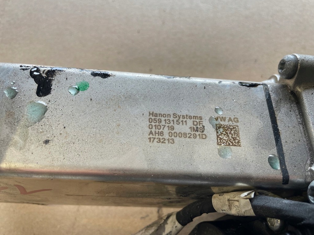 фото №4, Vw audi porsche 3.0 tdi радіатор вихлопних газів egr 059131511df 059131501ak