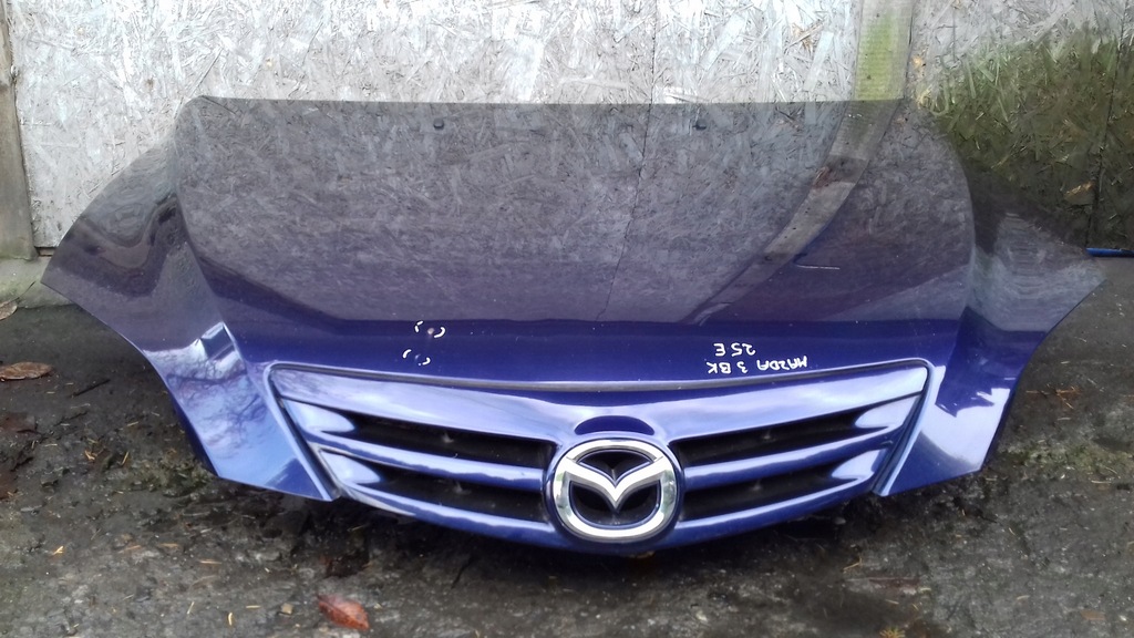 фото №7, Капот кришка двигуна решітка радіатора решітка радіатора mazda 3 i bk 03-06 hb sport 25e