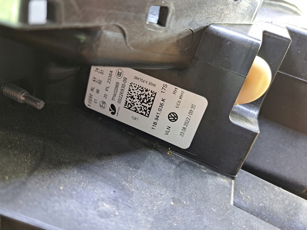 фото №7, Vw id4 id.4 лампа перед правая iq 11b941036k