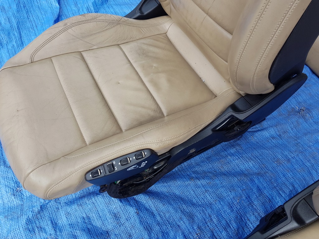 фото №9, Mercedes w207 c207 coupe сидіння заднє сидіння обшивки комплект шкіра