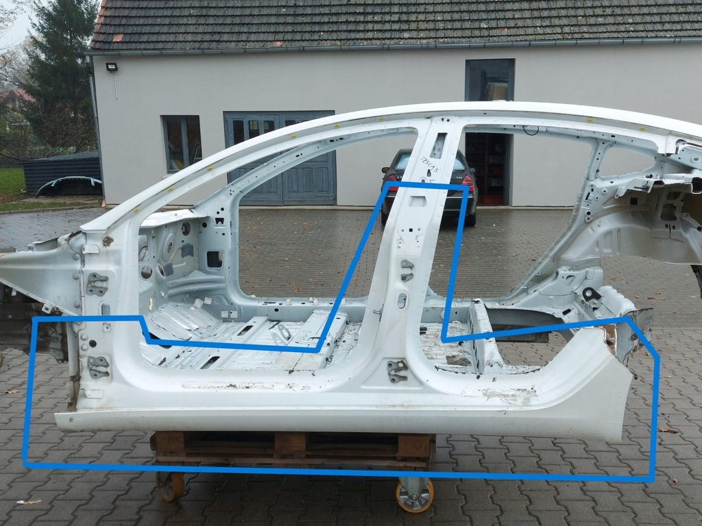 фото №1, Tesla model 3 iii поріг блок двигуна лівий ppsw