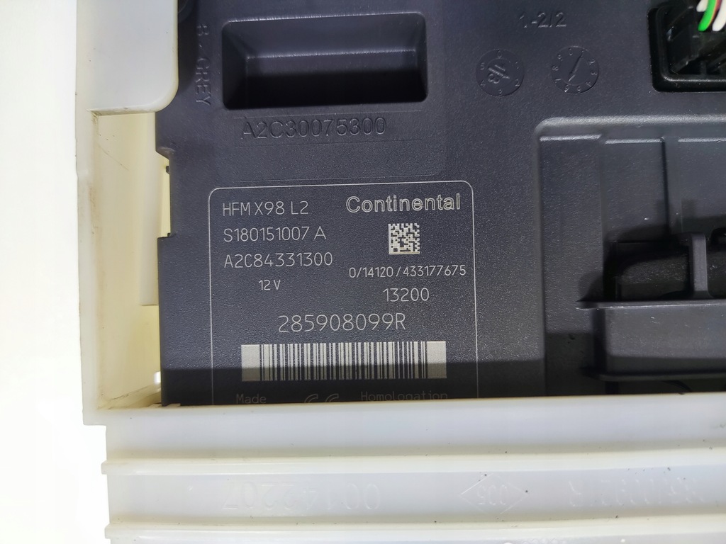 фото №4, Считыватель карты renault captur i 285908099r 2013-2016