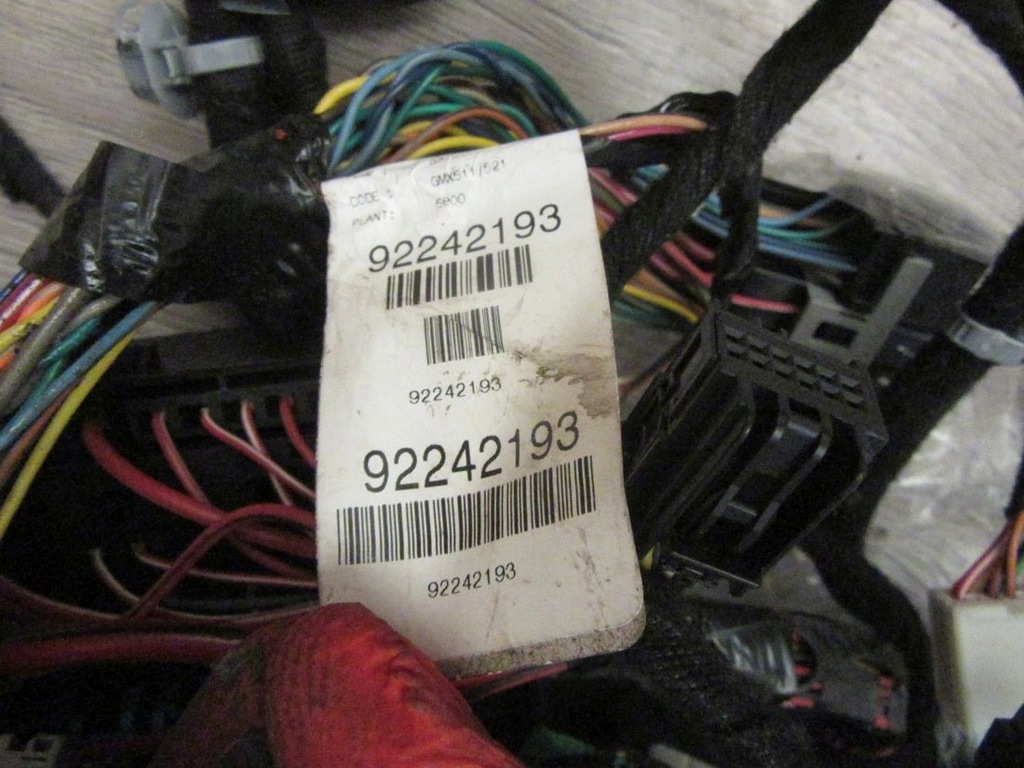 фото №4, Chevrolet camaro 2011 3.6i электропроводка жгут проводка панели