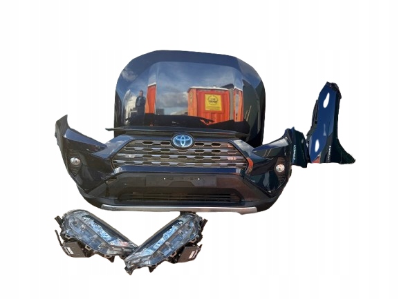 фото №1, Toyota rav4 v 5 капот бампер лампи kompletny перед 8p4