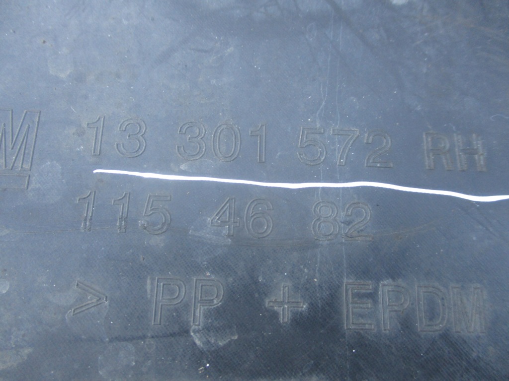 фото №7, Подкрылок правый перед opel zafira c iii 13301572