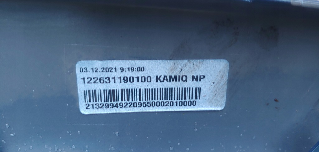 фото №8, Skoda kamiq бампер перед оригінальний номер 122631190100 новий ori