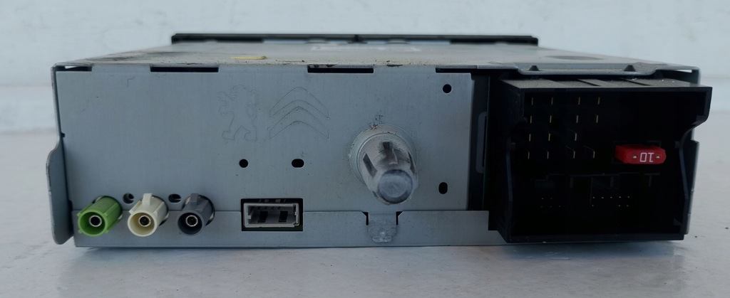 фото №7, Радио citroen c5 iii x7 lift 98016072zd