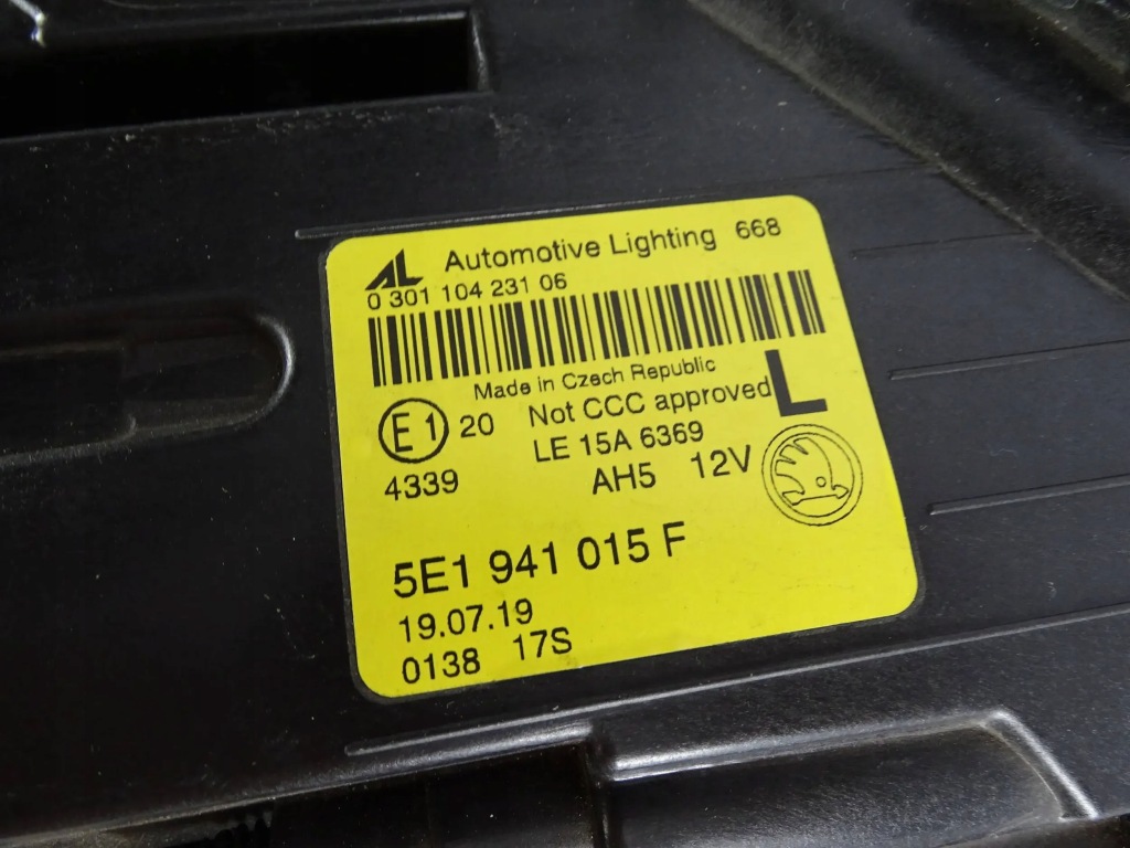 фото №6, Лампа перед передня ліва skoda octavia iii 5e lift 5e1941015f