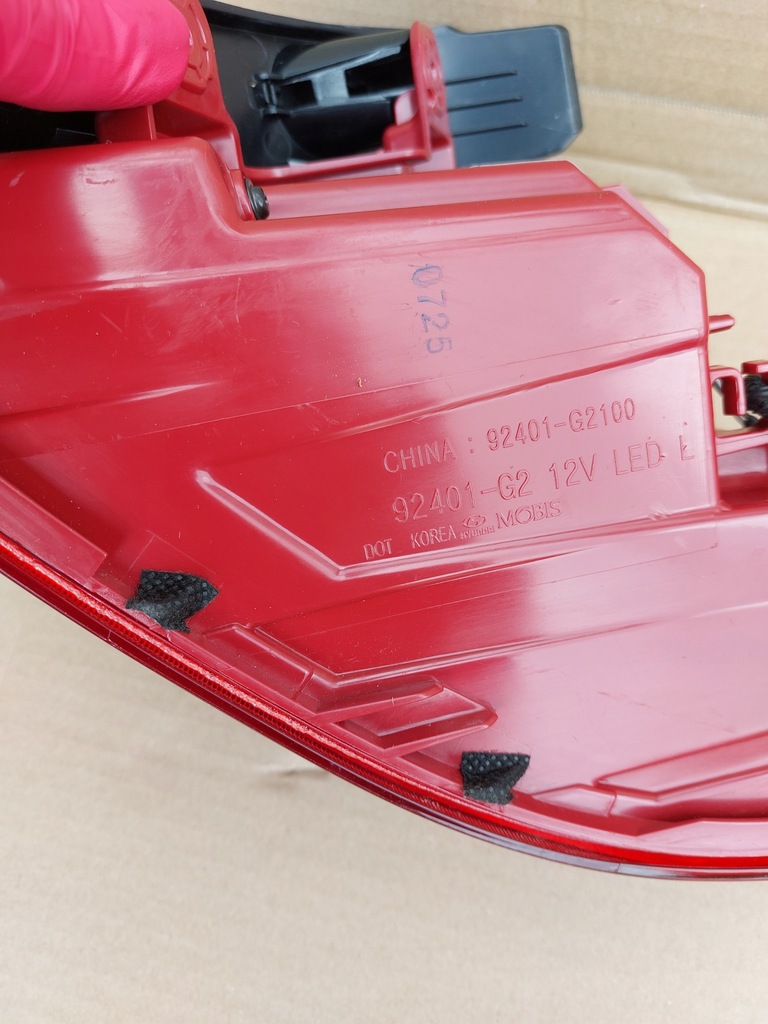 фото №11, Лампа hyundai ioniq led левая задняя оригинал 92401-g2100