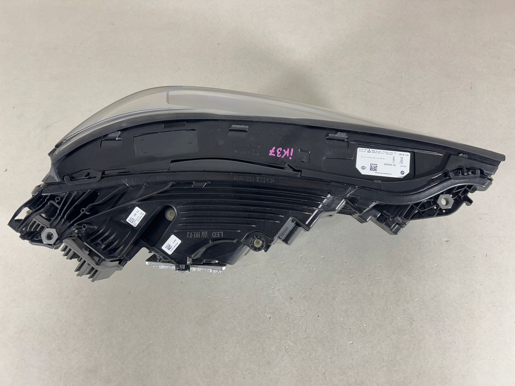 фото №13, Bmw ix i20 full led лампа ліва права перед фара повний usa