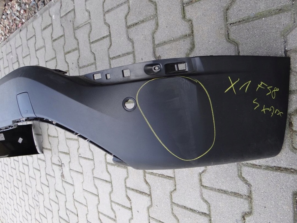 фото №15, Bmw x1 f48 f49 дифузор спойлер накладка бампер задня 7355271 7954260