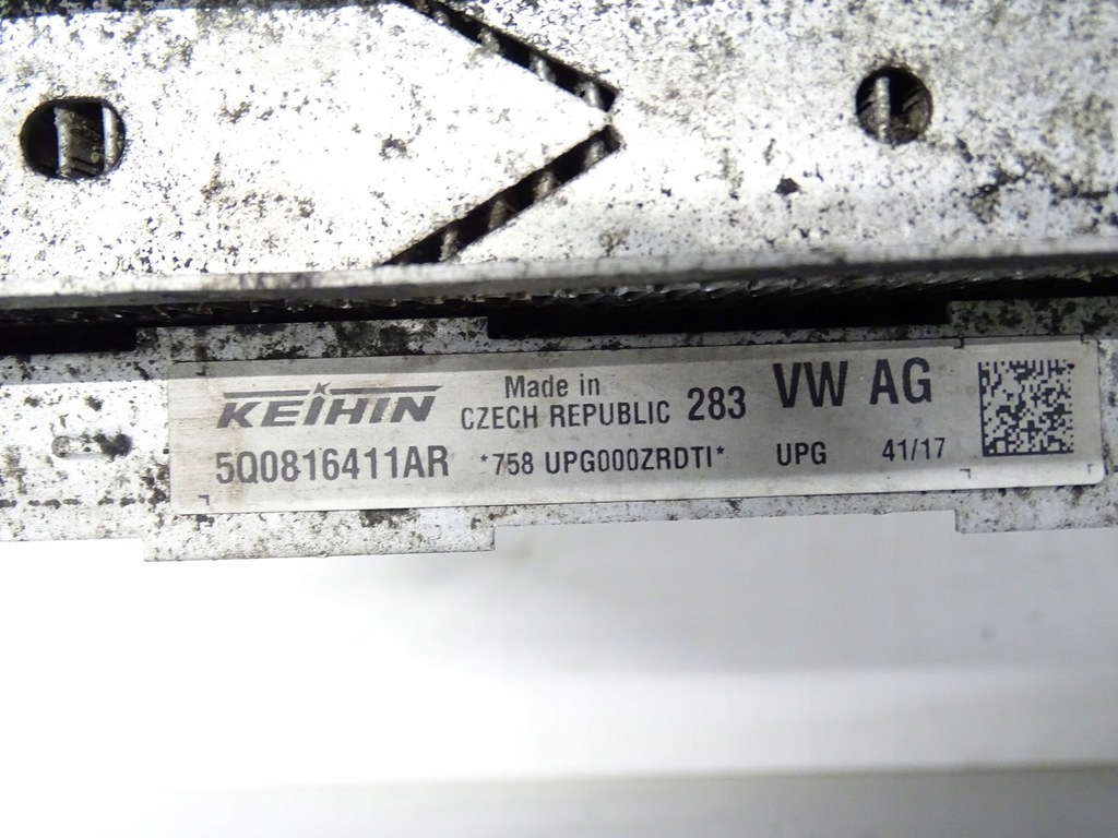 фото №11, Комплект радіатор вентилятор skoda scala 19- 1.0 tsi 5q0816411ar 5q0121203de