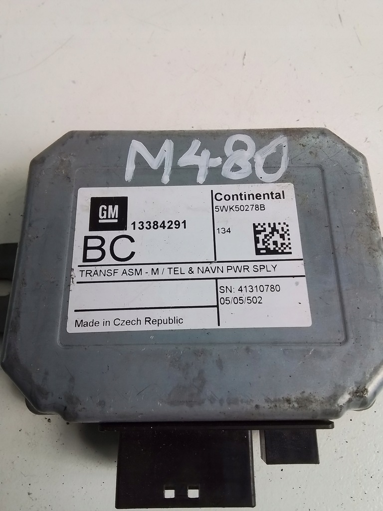 фото №2, M480 модуль радіо opel astra j 13384291