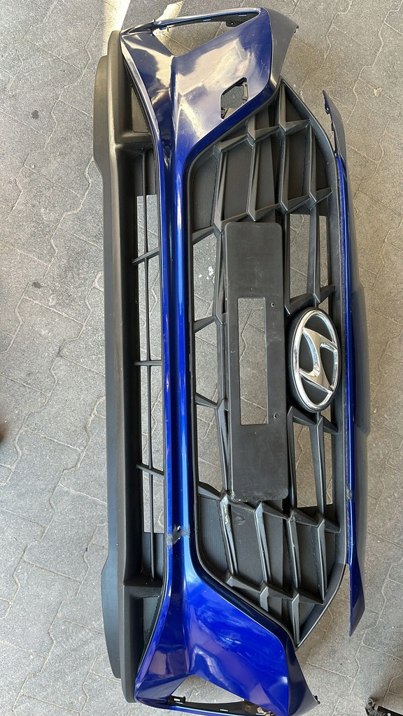 фото №1, Hyundai i20 2021- бампер перед передній