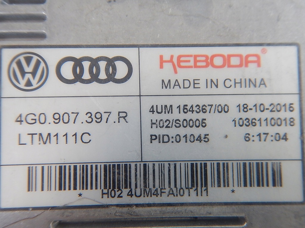 фото №3, Audi a6 c7 преобразователь лампы модуль led