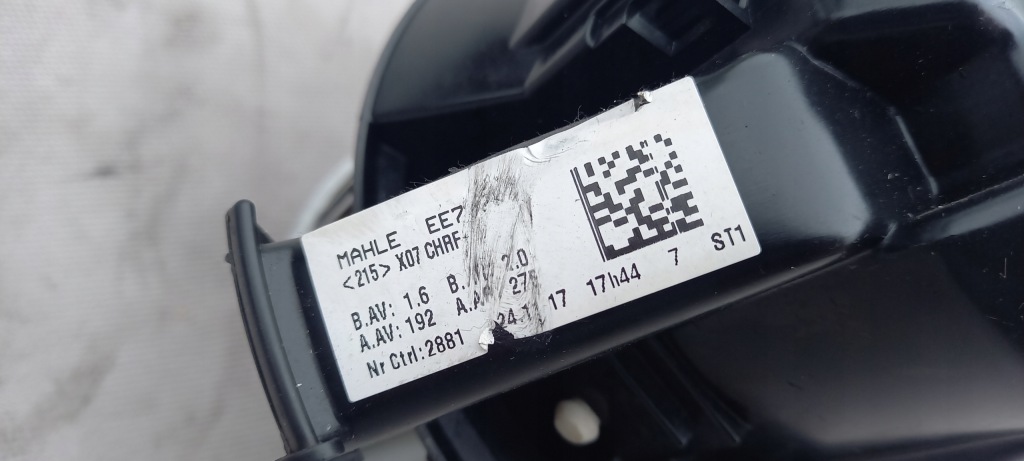 фото №3, Вентилятор отопителя воздуходувка renault twingo iii