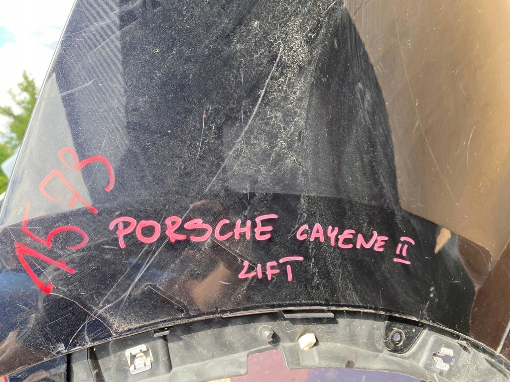 фото №10, Бампер задня задній porsche cayenne ii 7p5 lift 15-