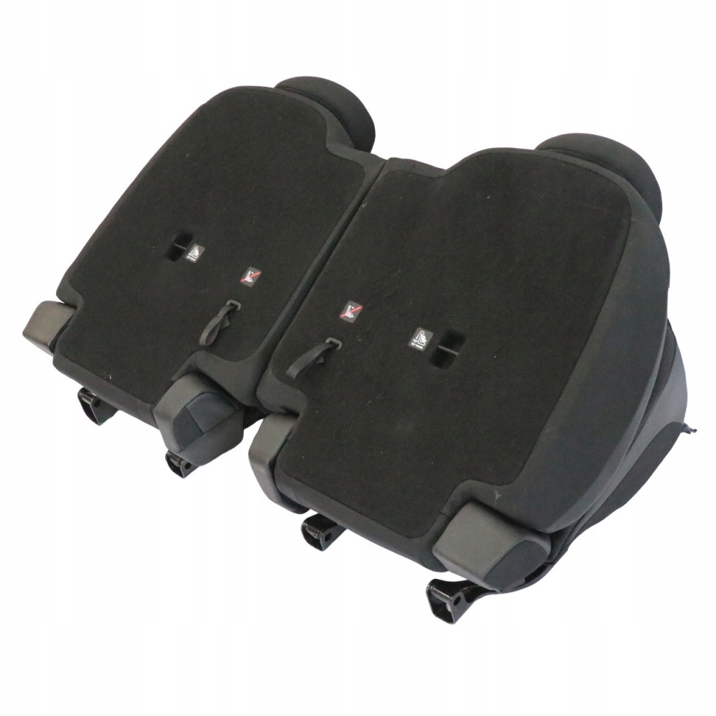 Mini paceman r61 сидіння sport комплект шкіра матеріал чорний hot cross Оригінал