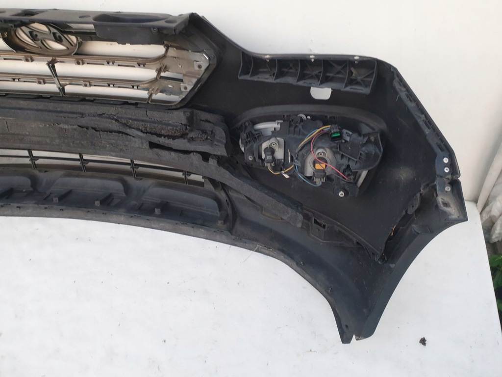 фото №11, Hyundai santa fe iii 12-15 бампер перед передний led омыватель