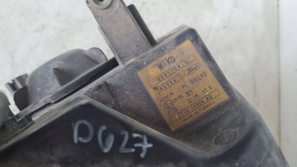 фото №9, Фара правий ford transit tourneo connect 2t1413006ad europa