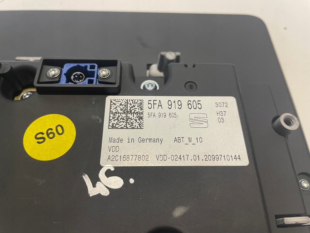 фото №7, Дисплей экран радио навигация сенсорный мультимедиа seat leon iv 4