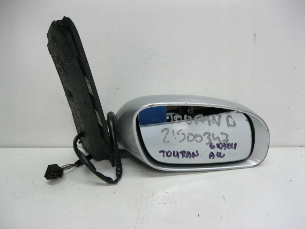 фото №1, Дзеркало праве vw touran 1t0 6 кабелі
