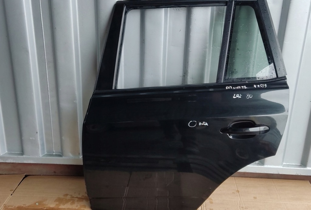 фото №1, Bmw x3 e83 lift дверь левый задняя black sapphire